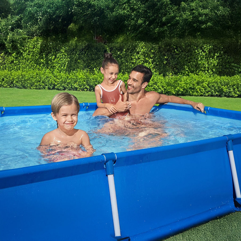 PISCINE BESTWAY MONTABLE 259x170x61cm (403) (137) مسبح عائلي + 4 هدايا مجانية